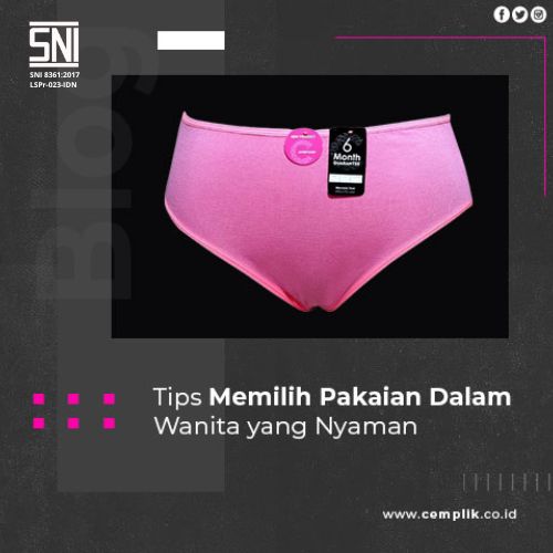 Tips Memilih Pakaian Dalam Wanita Yang Nyaman Cemplik Factory